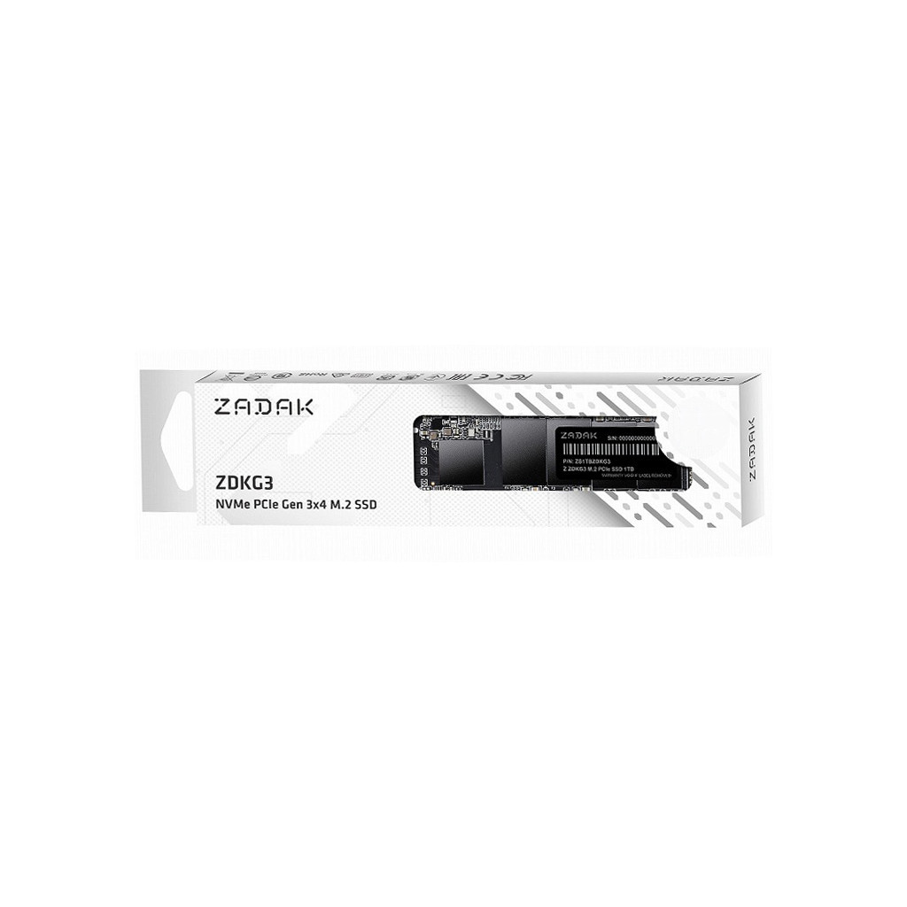 Накопичувач SSD M.2 2280 256GB Zadak (ZS256GZDKG3-1) - зображення 2
