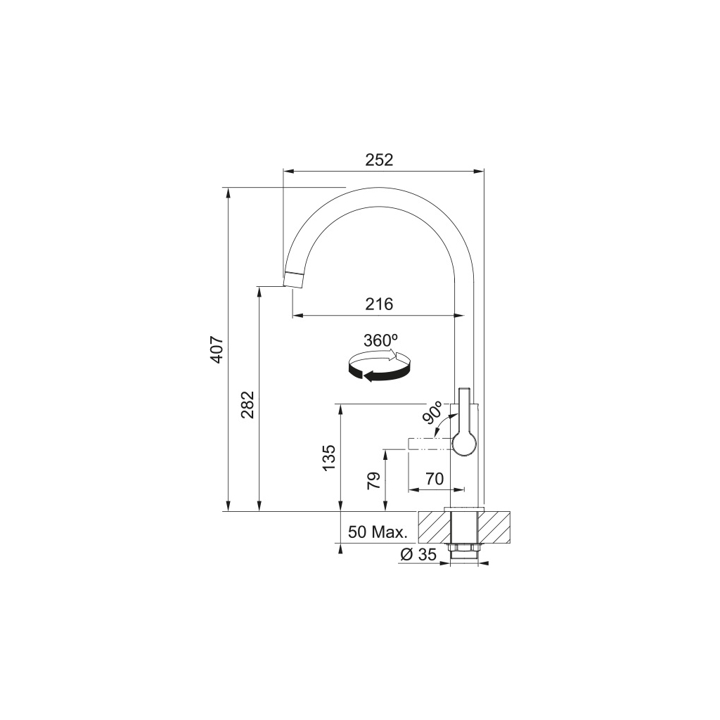 Змішувач Franke Maris Slim J (115.0728.384) - зображення 5