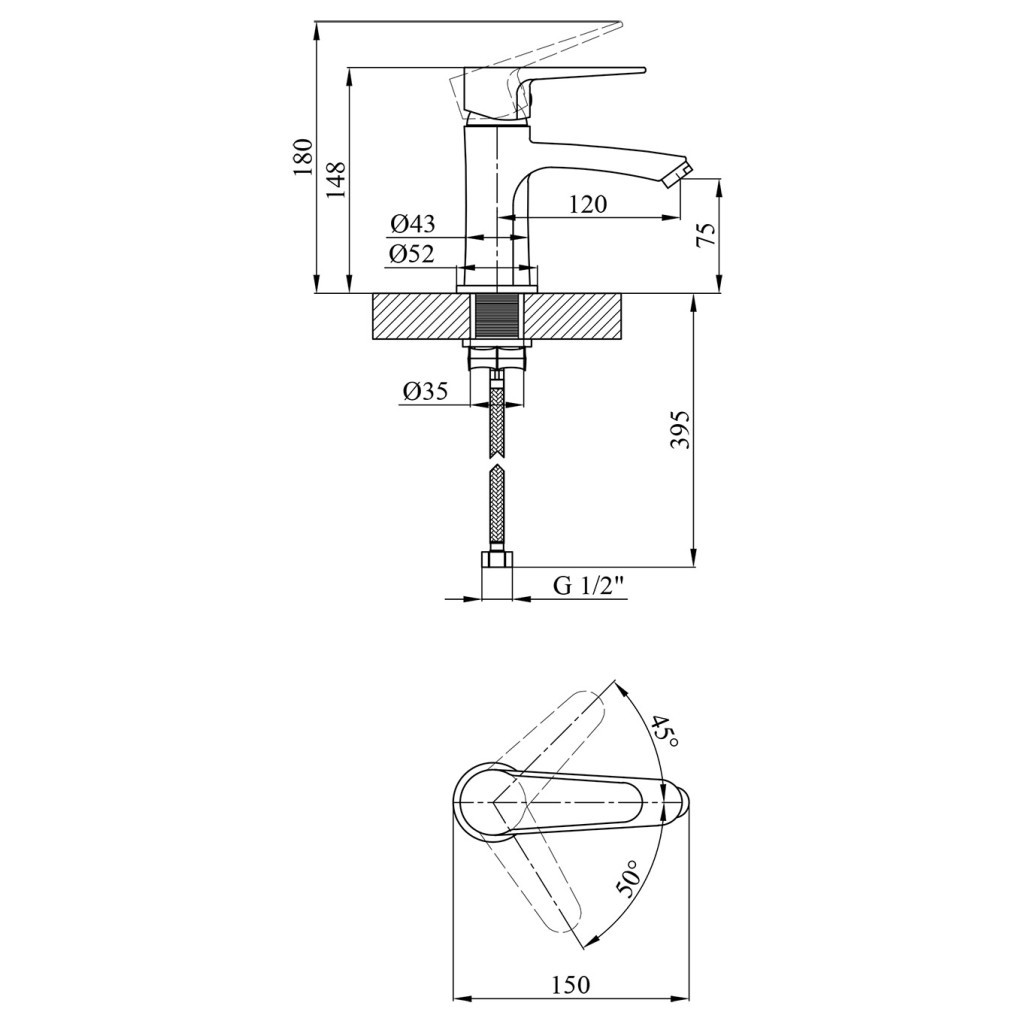 Змішувач Kroner Elbe-N010 - зображення 7