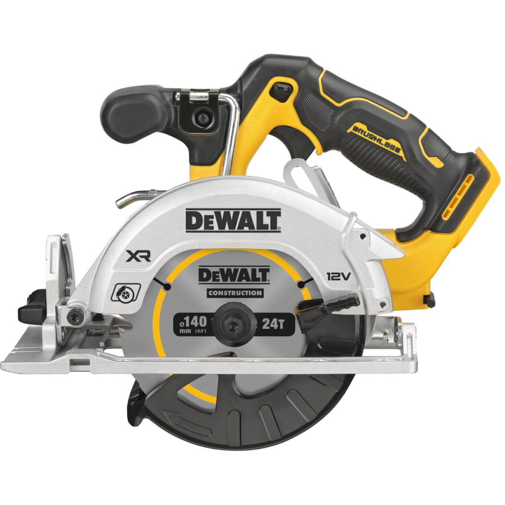 Дискова пила DeWALT 12В XR Li-lon, безщіткова, диск 140х20 мм, 2.2 кг, кейс TSTAK (без АКБ та ЗП) (DCS512NT) - зображення 2