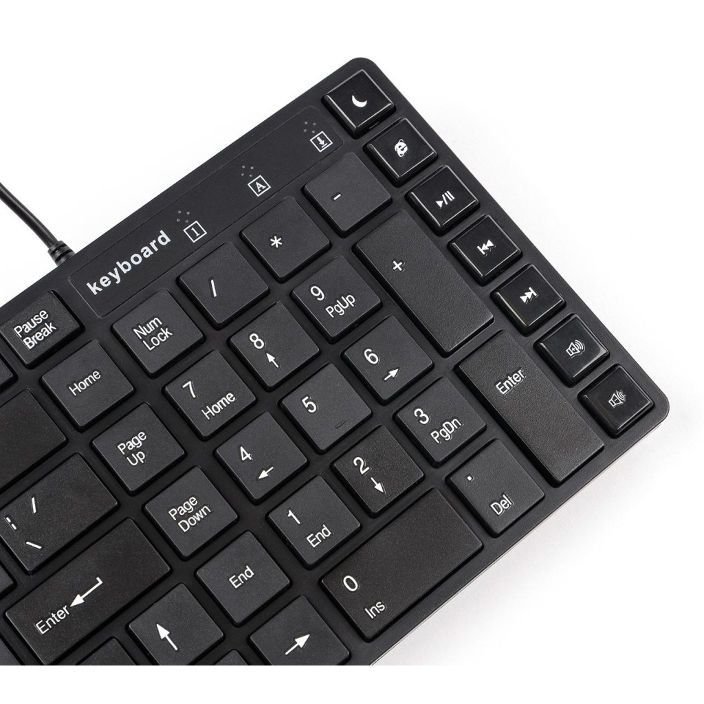 Клавіатура Vinga KB820BK - зображення 8