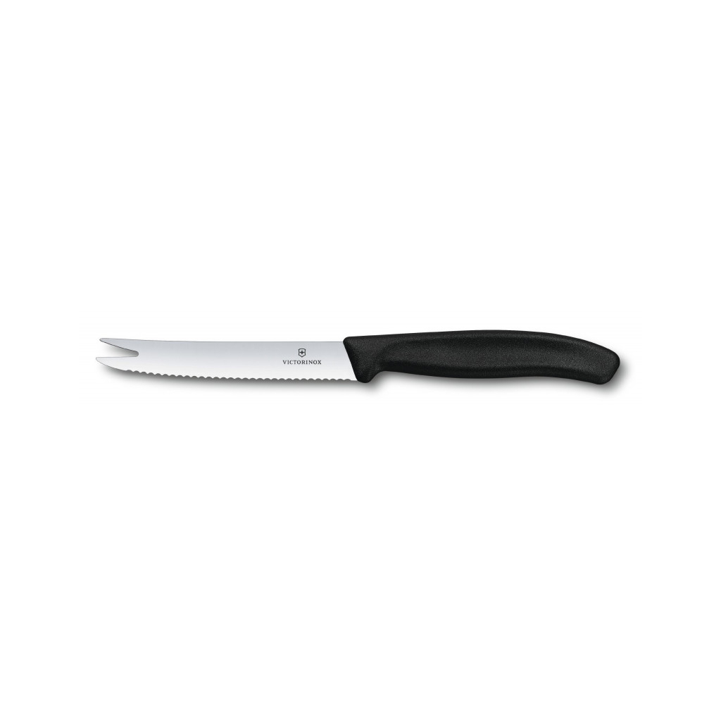 Кухонний ніж Victorinox SwissClassic CheeseSausage 11 см Black (6.7863) - зображення 1