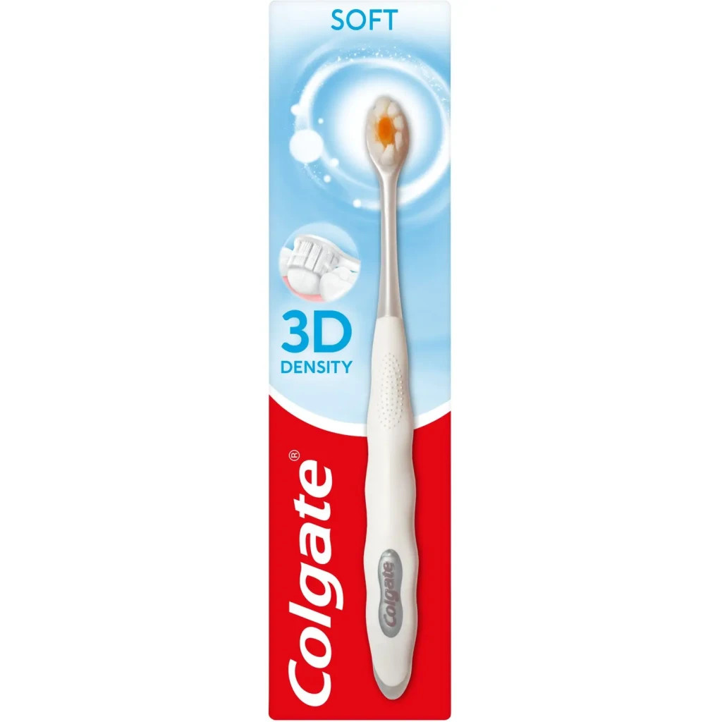 Зубна щітка Colgate 3D Density м'яка Помаранчева (2172000000032) - зображення 1