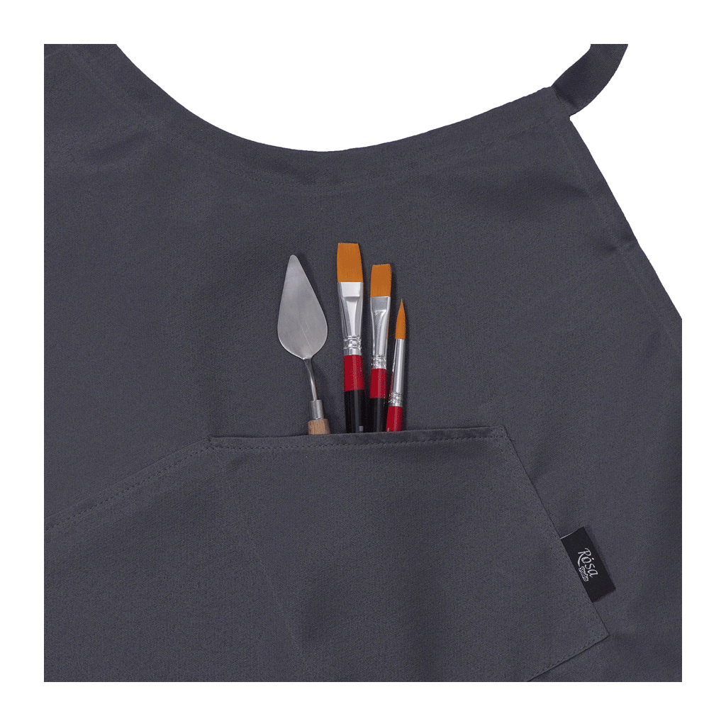Фартух для творчості Rosa дорослий, 96*90см, асфальт, грета (4823098511816) - изображение 6