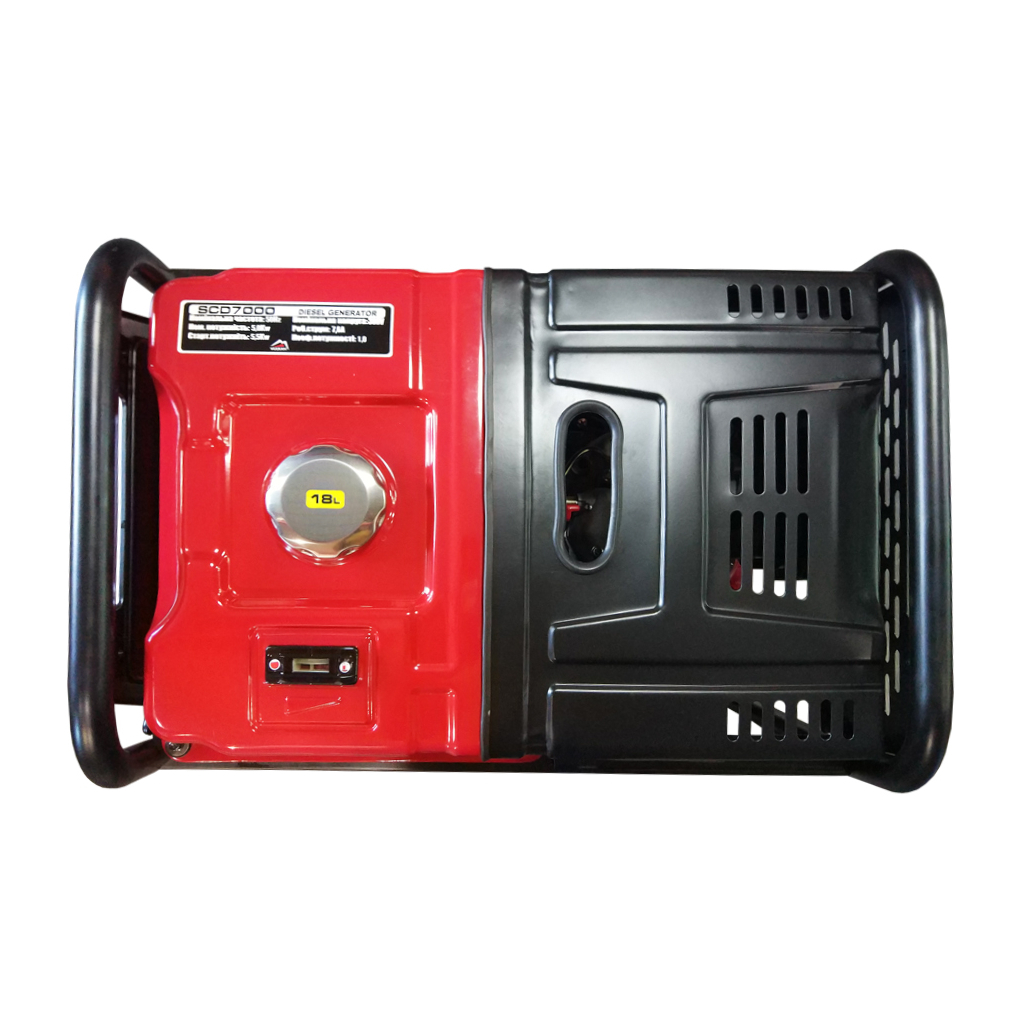 Генератор Vulkan SCD7000 дизель 5Kw, 3ф (SCD7000) - зображення 3