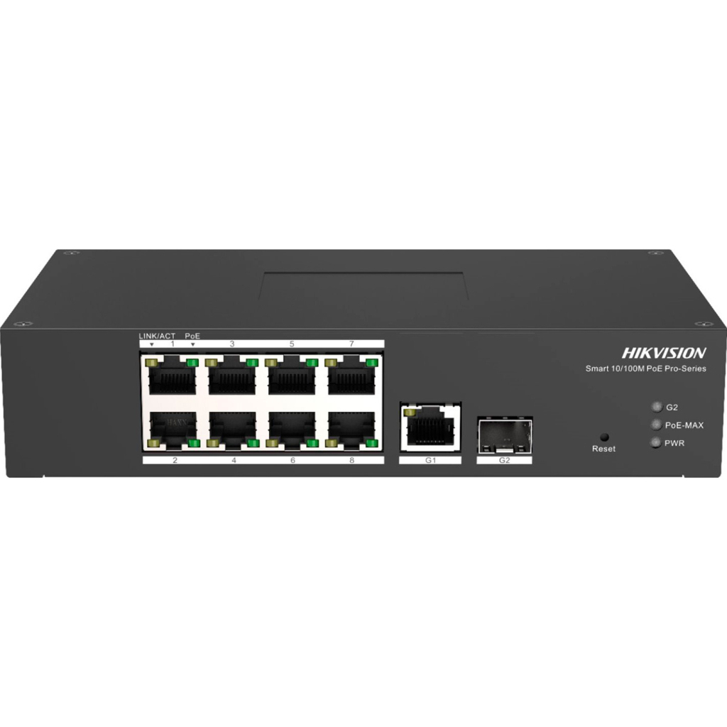 Комутатор мережевий Hikvision DS-3T1310P-SI/HS - зображення 1