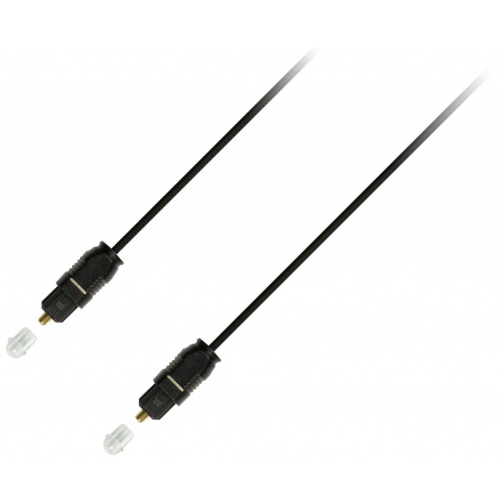 Кабель мультимедійний Optical Toslink 2.0m Piko (1283126473982) - зображення 1