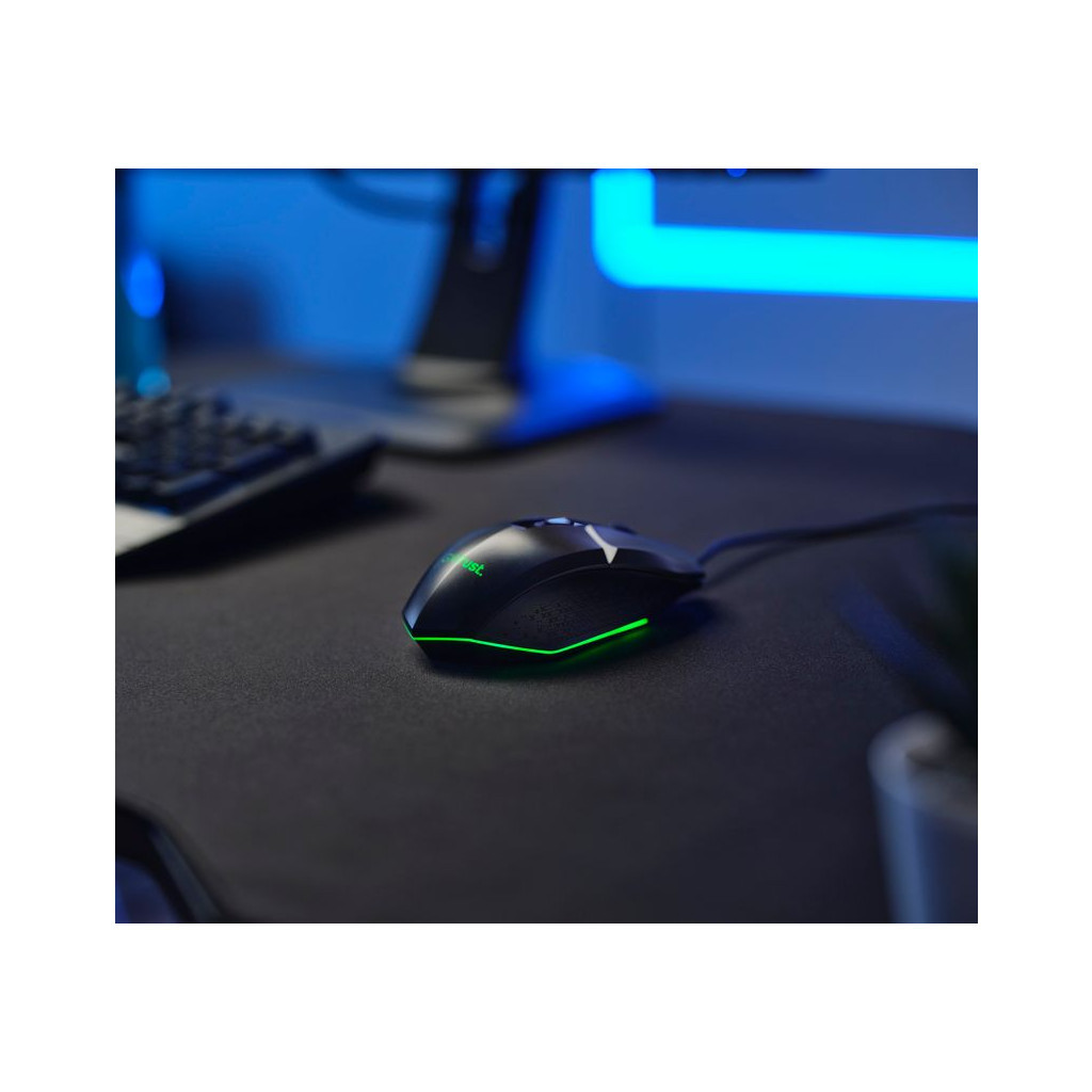 Мишка Trust GXT 109 Felox RGB Black (25036) - зображення 9