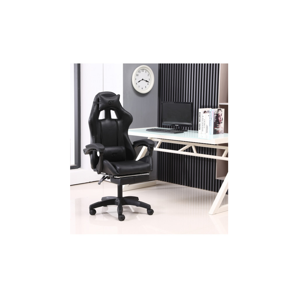 Крісло ігрове GT Racer X-2323 Black - зображення 6