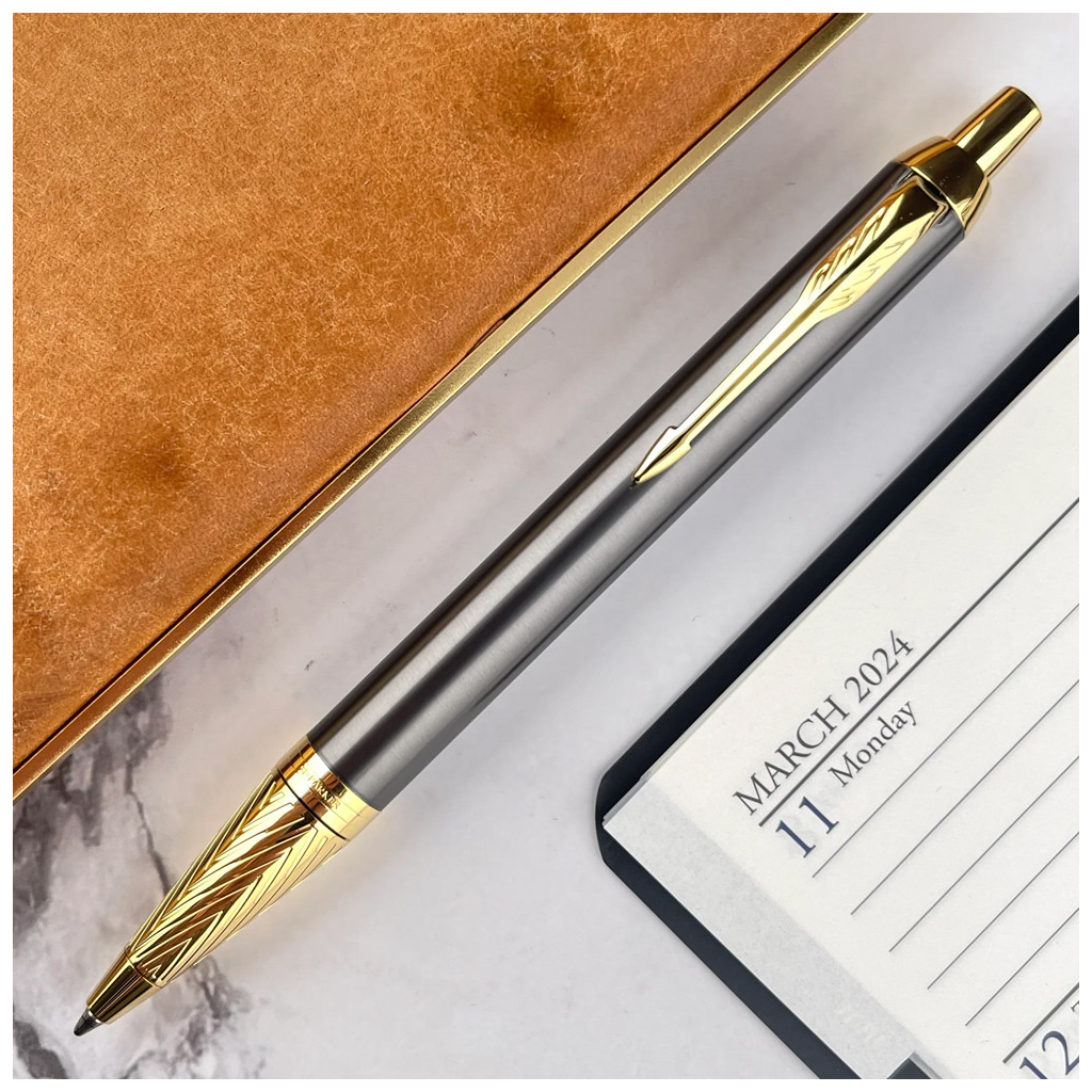 Ручка кулькова Parker IM 17 Premium SE Pioneers GT BP (25 532) - изображение 6