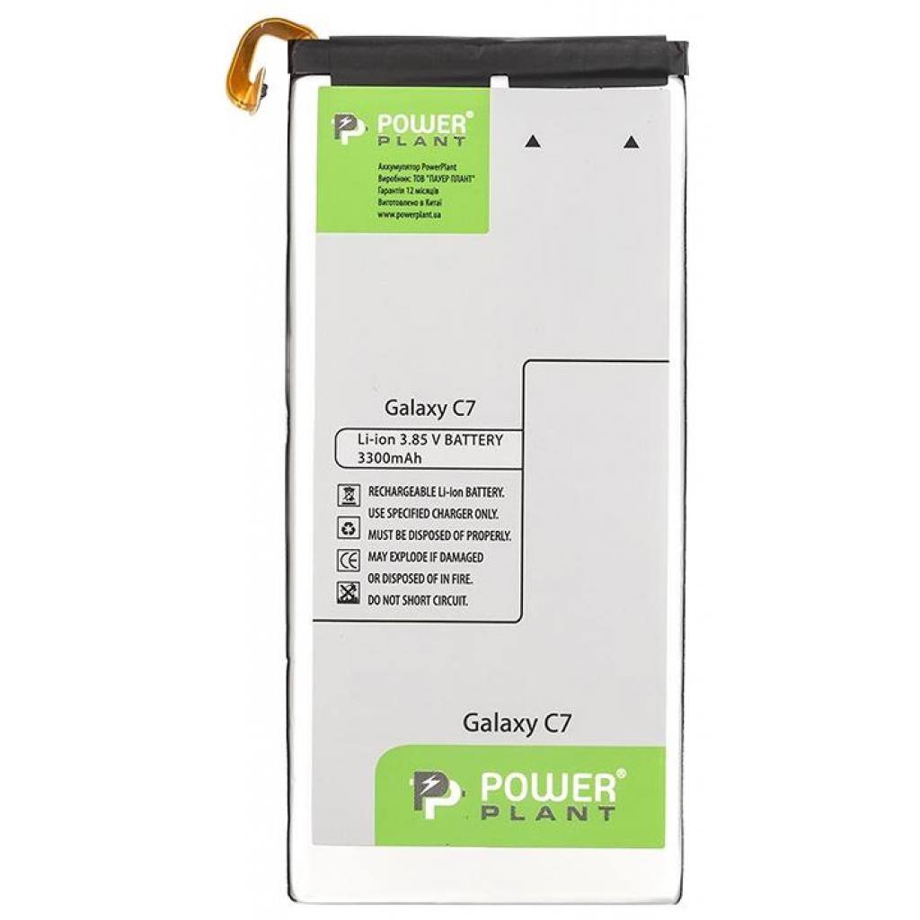 Акумуляторна батарея PowerPlant Samsung Galaxy C7 (EB-BC700ABE) 3300mAh (SM170418) - зображення 1