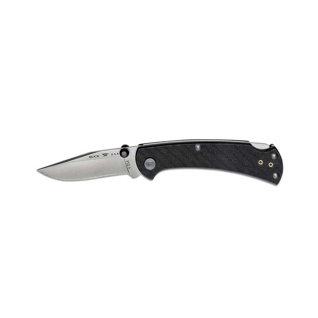 Ніж Buck 112 Slim Pro TRX Black (112BKS3) - зображення 1