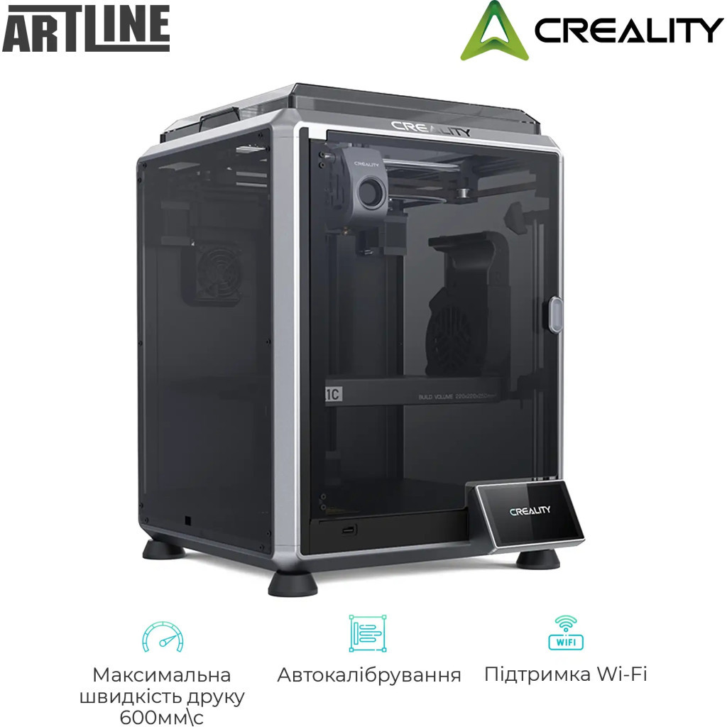 3D-принтер Creality CR-K1C - зображення 3