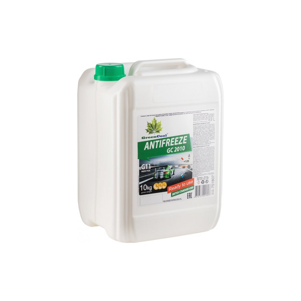 Антифриз GreenCool GC2010 (-40) 10кг. (зелений) (751807) - зображення 1