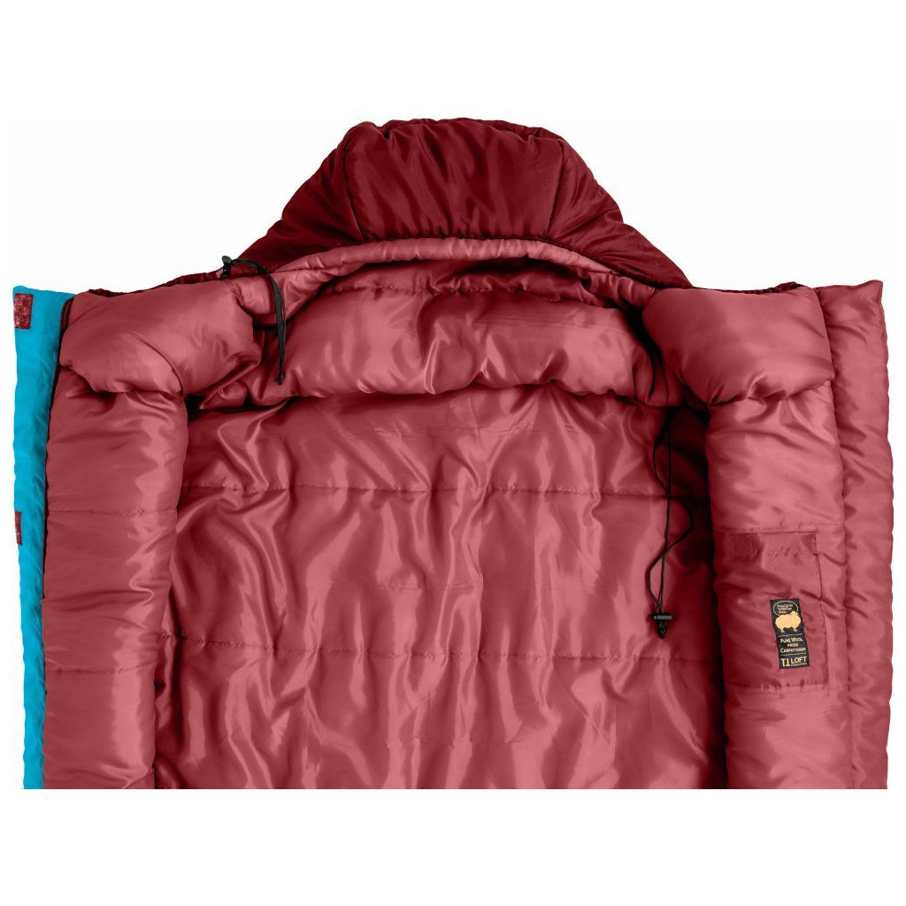 Спальний мішок Turbat Vogen Winter terracotta/turquoise 195 см (012.005.0327) - зображення 5
