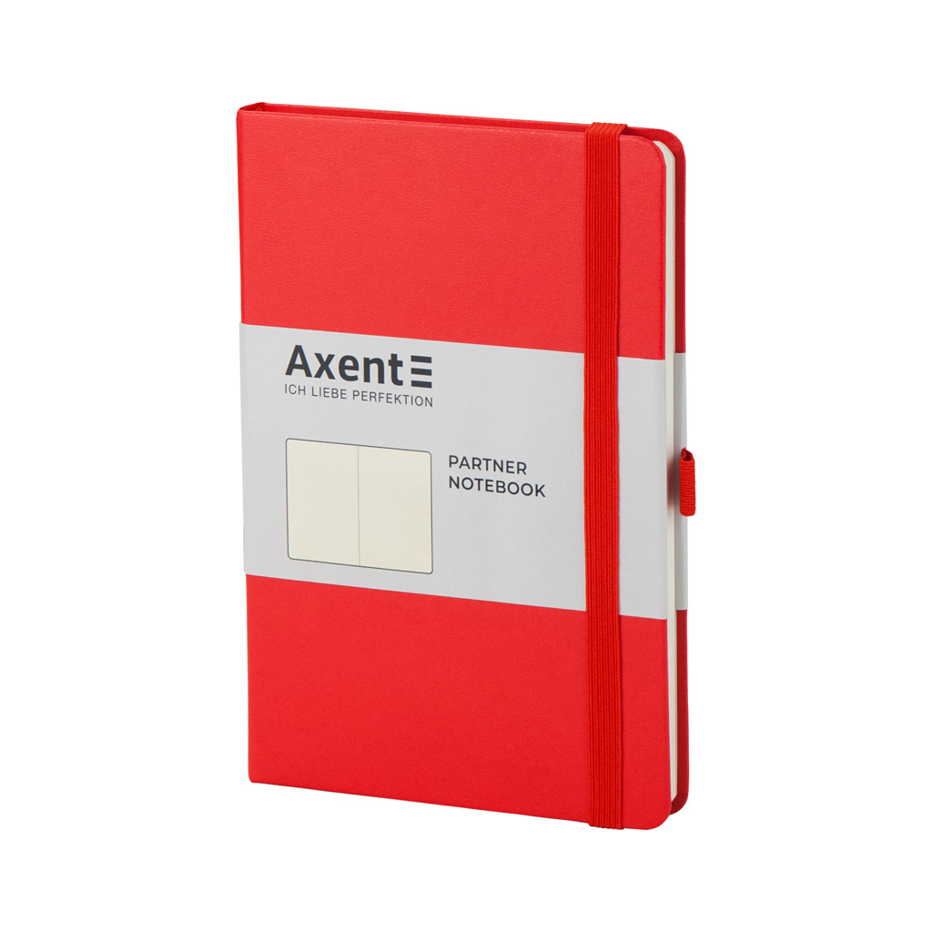 Книга записна Axent Partner 125х195 мм без лініюванням 96 аркушів Червона (8307-05-A) - зображення 2