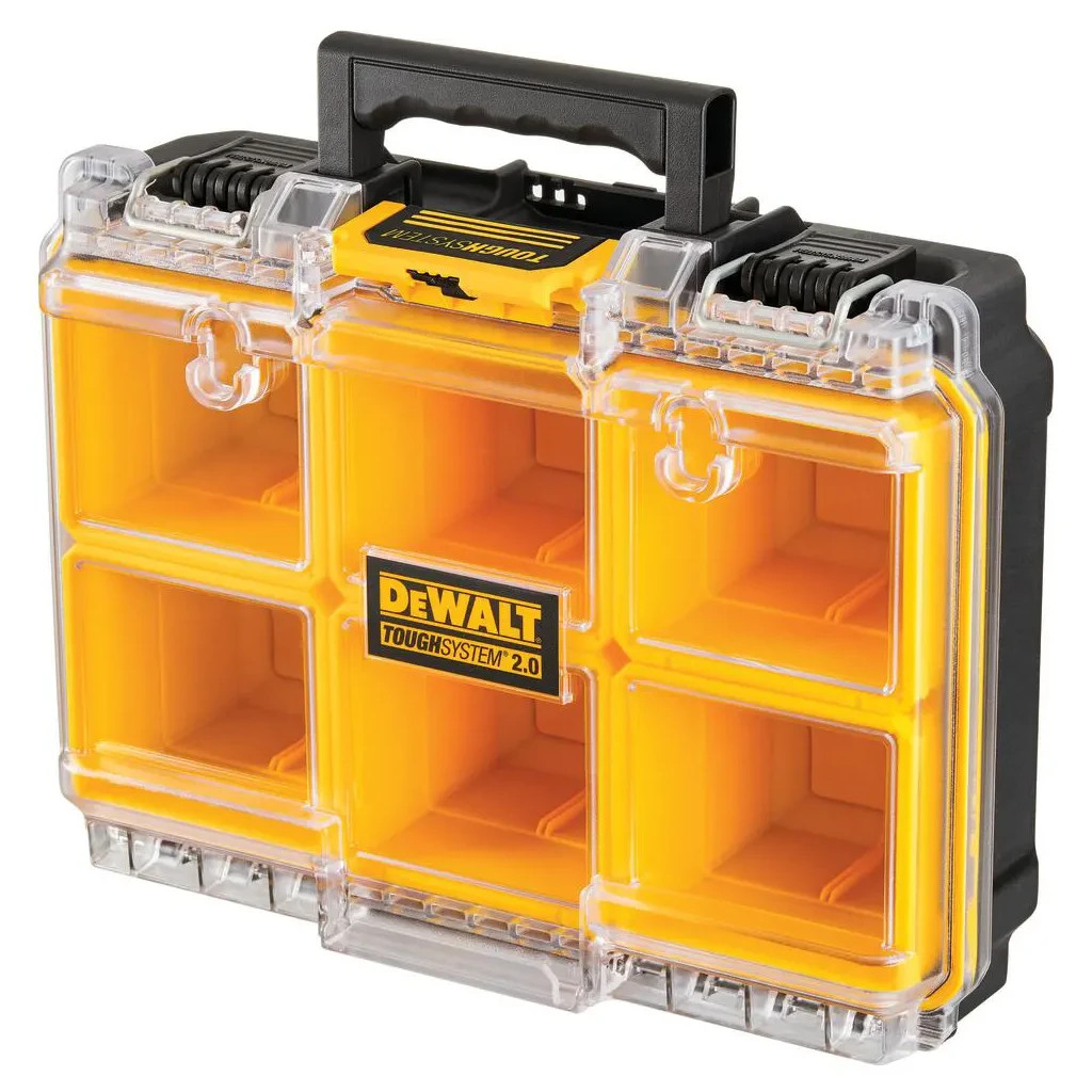 Ящик для інструментів DeWALT TOUGHSYSTEM 2.0 1/2, 261х385х124 мм (DWST83392-1) - зображення 8