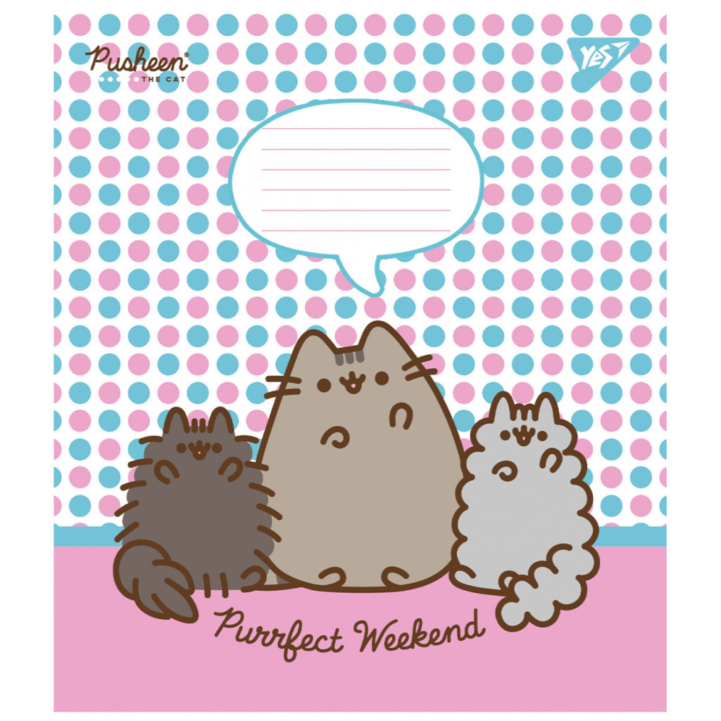 Зошит Yes Pusheen 12 аркушів лінія (766951) - зображення 3