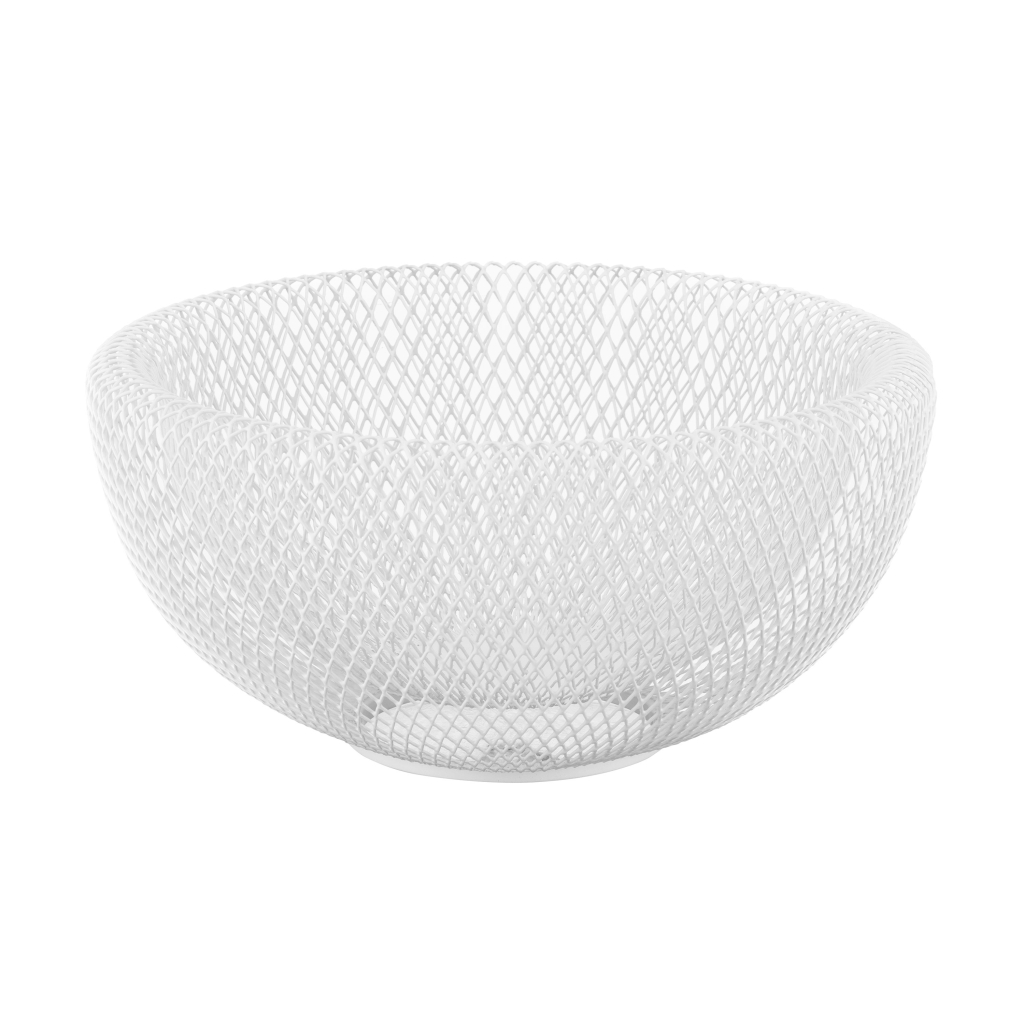 Фруктовниця Ardesto Midori 25х25х12см, метал, білий (AR0902W) - изображение 1