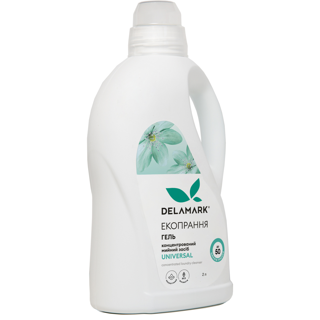 Гель для прання DeLaMark Universal 2 л (4820152331243) - зображення 1