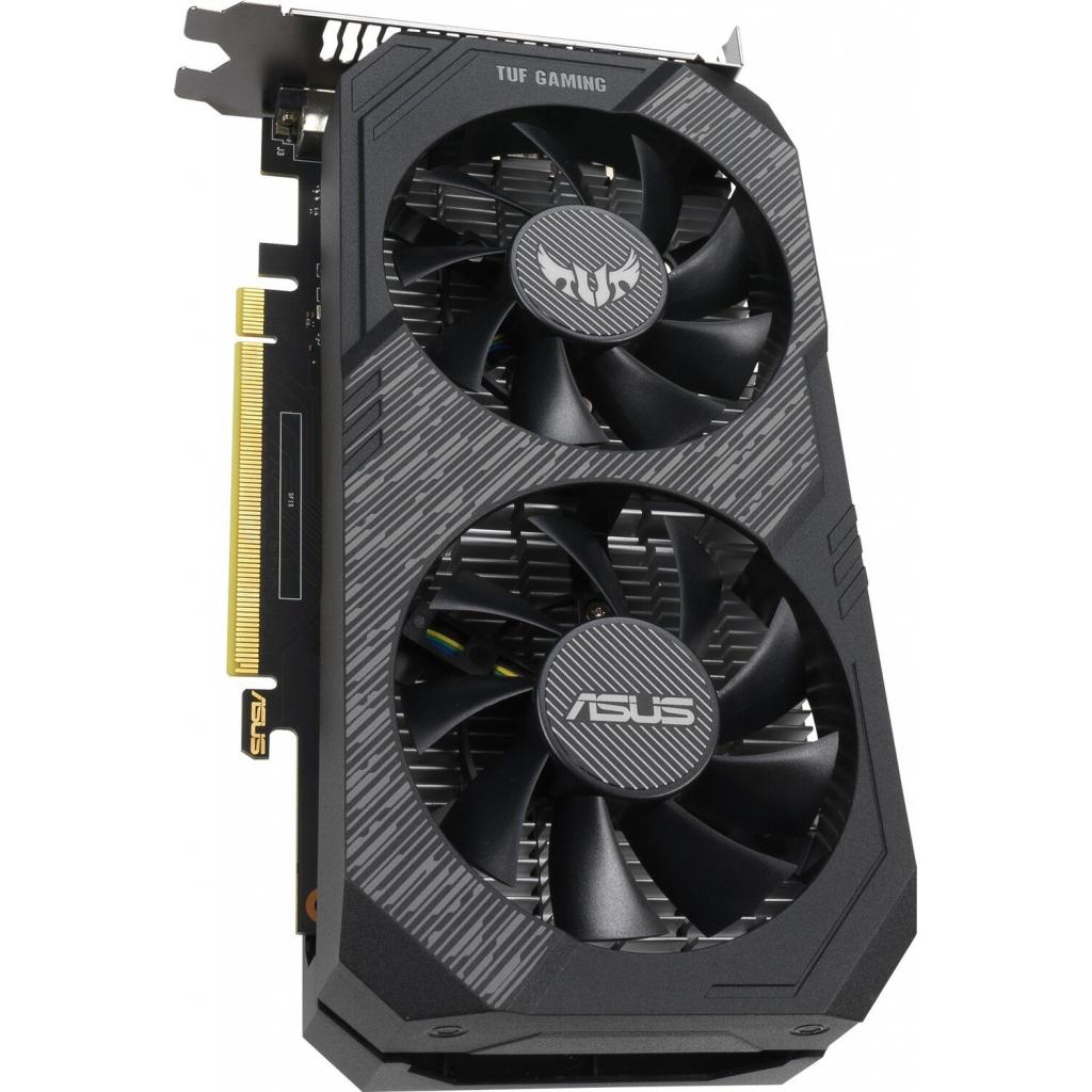 Відеокарта ASUS GeForce GTX1650 4096Mb TUF OC D6 GAMING (TUF-GTX1650-O4GD6-GAMING) - зображення 4