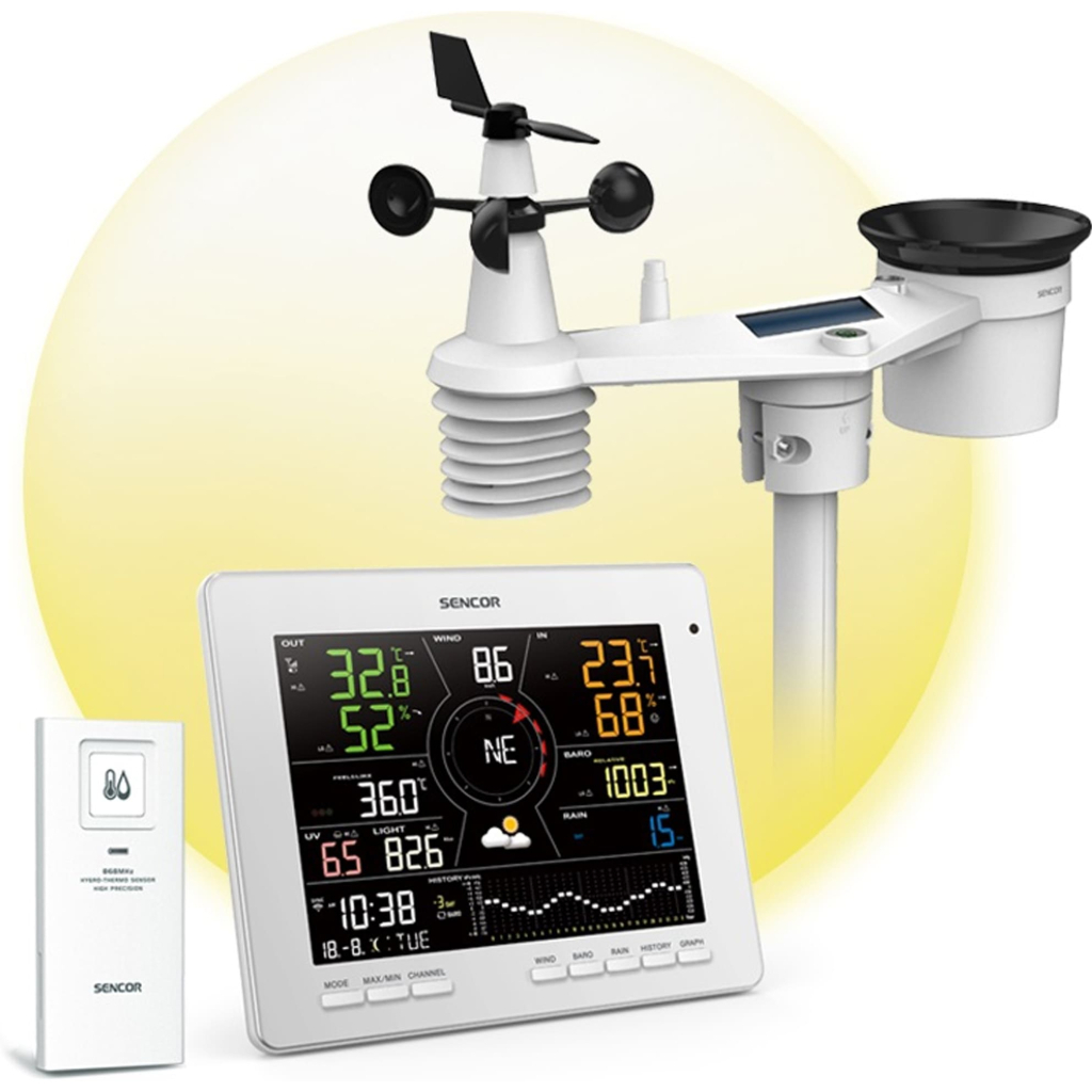 Метеостанція Sencor SWS16600WIFI - изображение 2