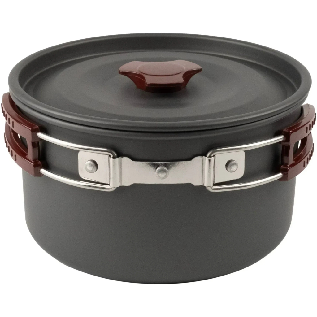 Котел туристичний Tribe Pot 1,9 л Alu алюмінієвий (T-FH-0014-grey) - изображение 4