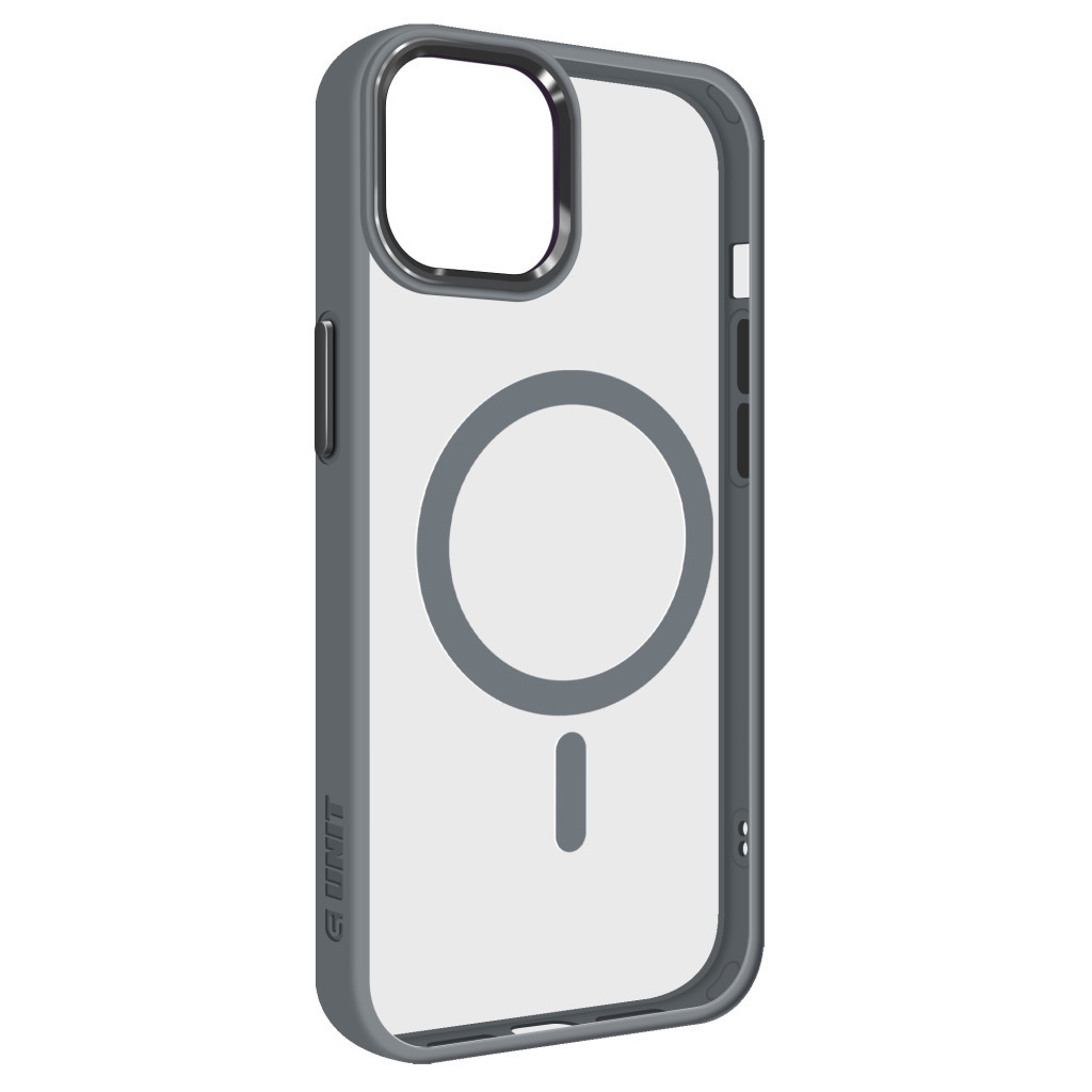Чохол до мобільного телефона Armorstandart Unit MagSafe Apple iPhone 12/12 Pro Grey (ARM75224) - зображення 1