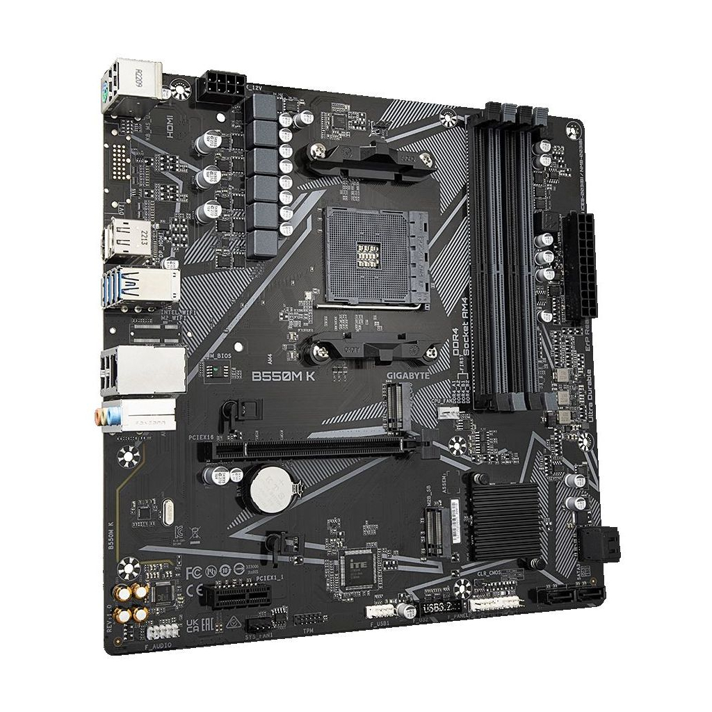 Материнська плата GIGABYTE B550M K - зображення 2
