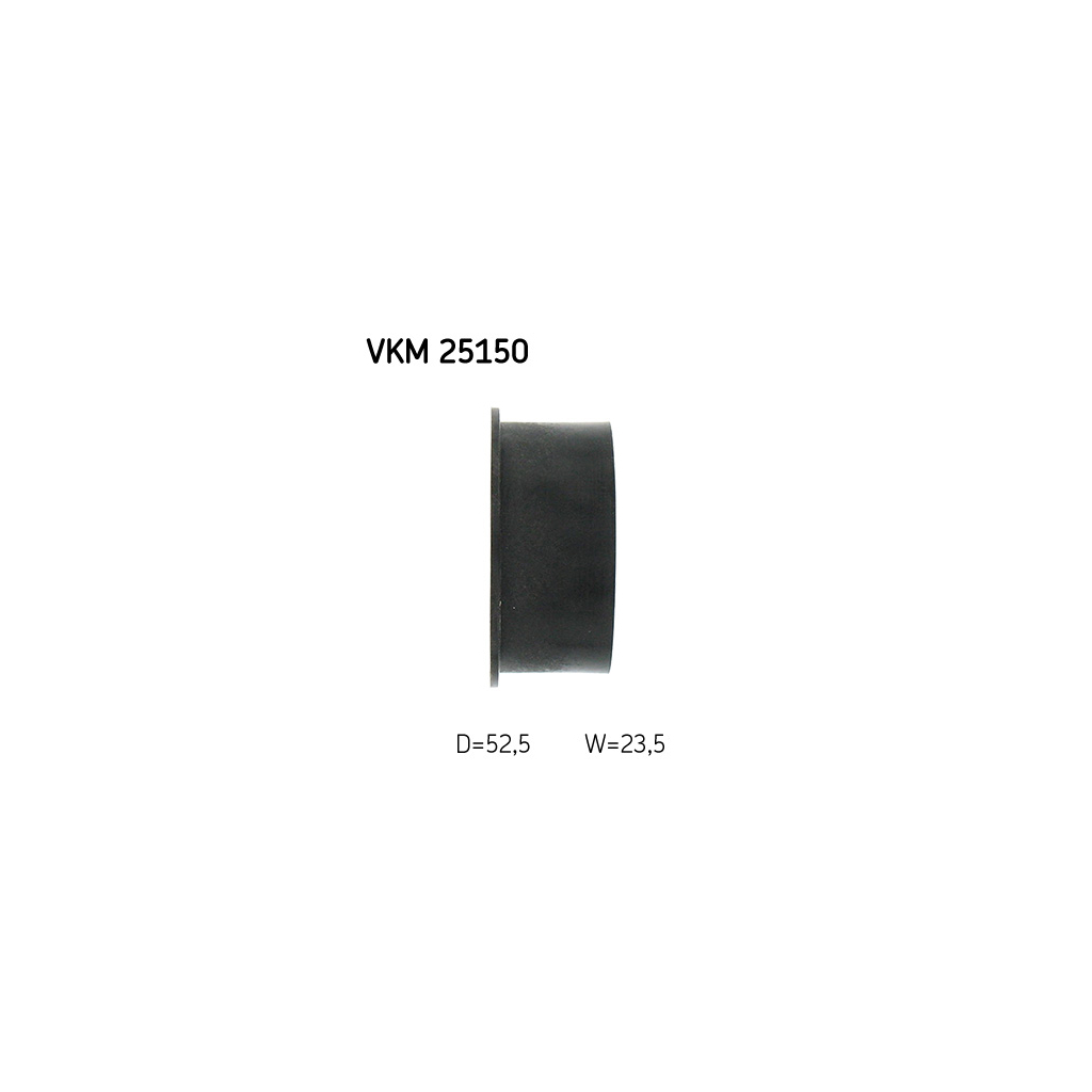 Ролик натягувача ременя SKF VKM 25150 - зображення 3