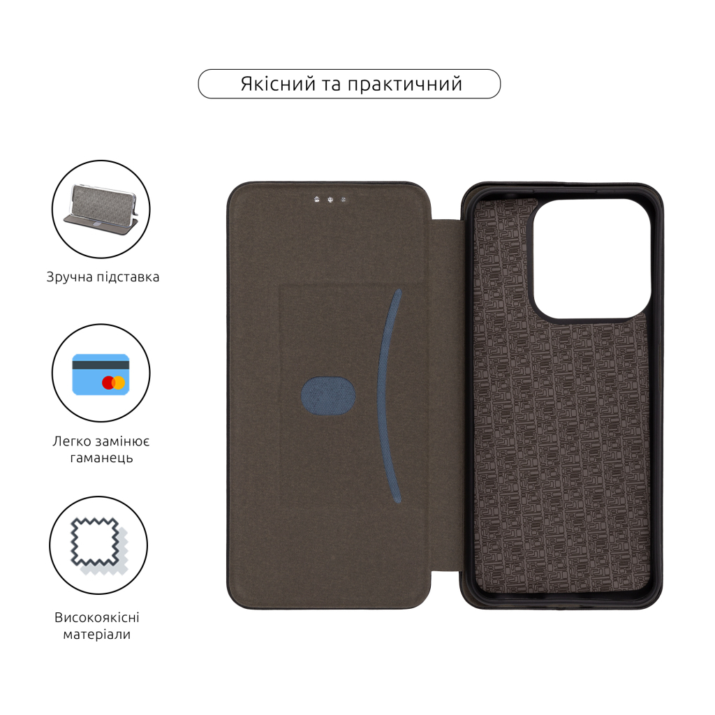 Чохол до мобільного телефона Armorstandart G-Case ZTE Blade V70 4G Black (ARM82965) - зображення 3