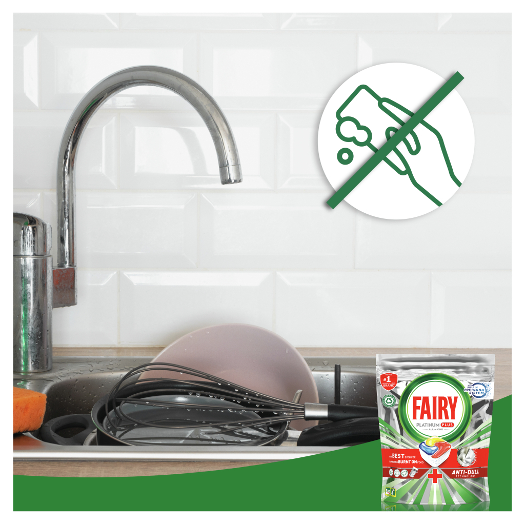 Таблетки для посудомийних машин Fairy Platinum Plus All in One Lemon 19 шт. (8700216236669) - зображення 2