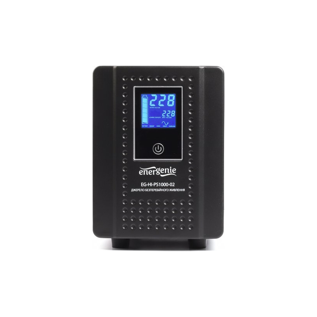 Пристрій безперебійного живлення EnerGenie EG-HI-PS1000-02 1000VA 600W (EG-HI-PS1000-02) - зображення 2