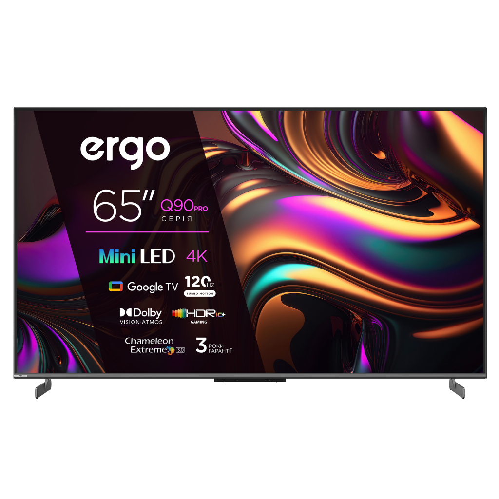 Телевізор Ergo 65MQ90PRO - зображення 1