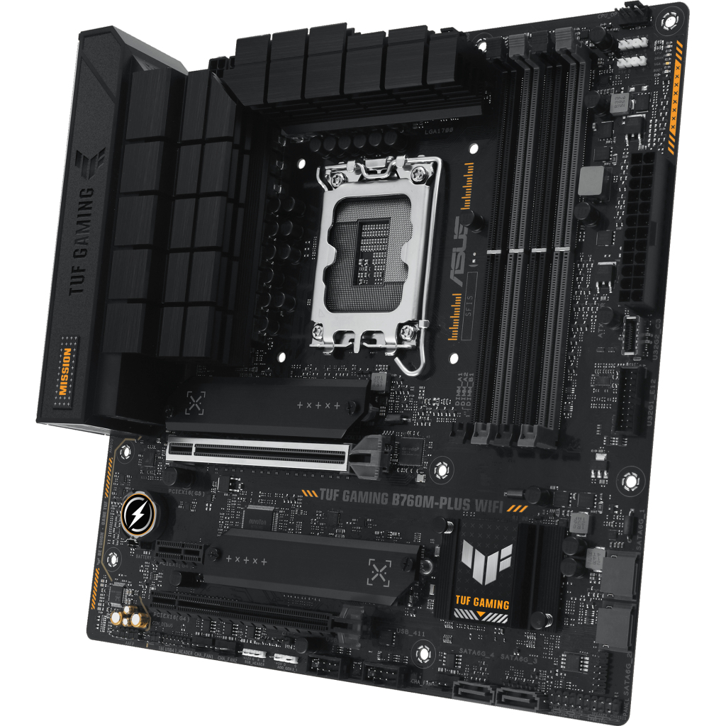 Материнська плата ASUS TUF GAMING B760M-PLUS WIFI - зображення 3