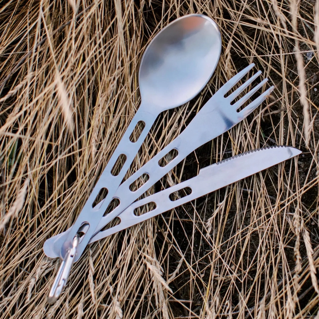 Набір туристичного посуду Tribe Hiker Set сталевий (T-FC-0020-metal) - зображення 4