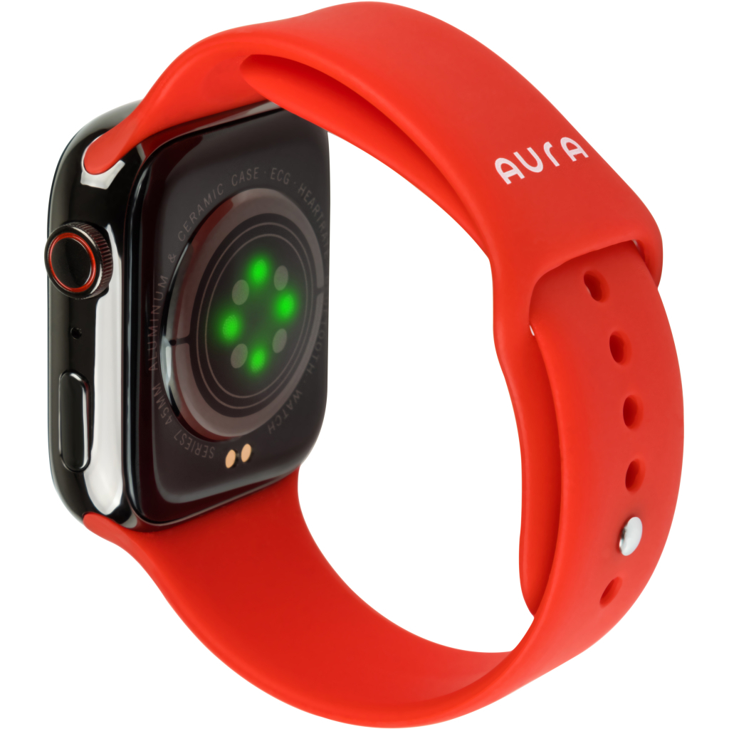 Смарт-годинник AURA X3 Pro 47mm Red (SWAX347R) - зображення 3