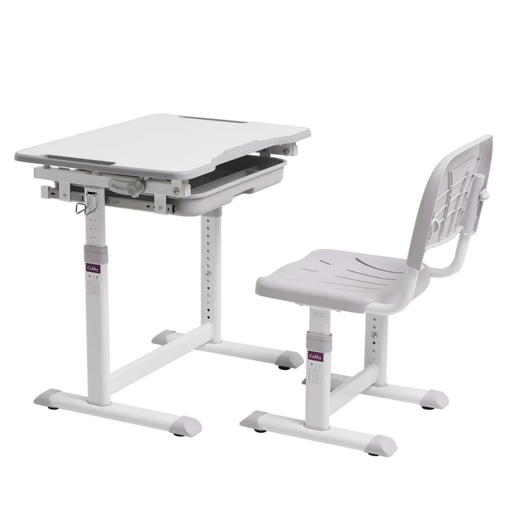 Парта зі стільцем Cubby Sorpresa Grey (222045) - зображення 1