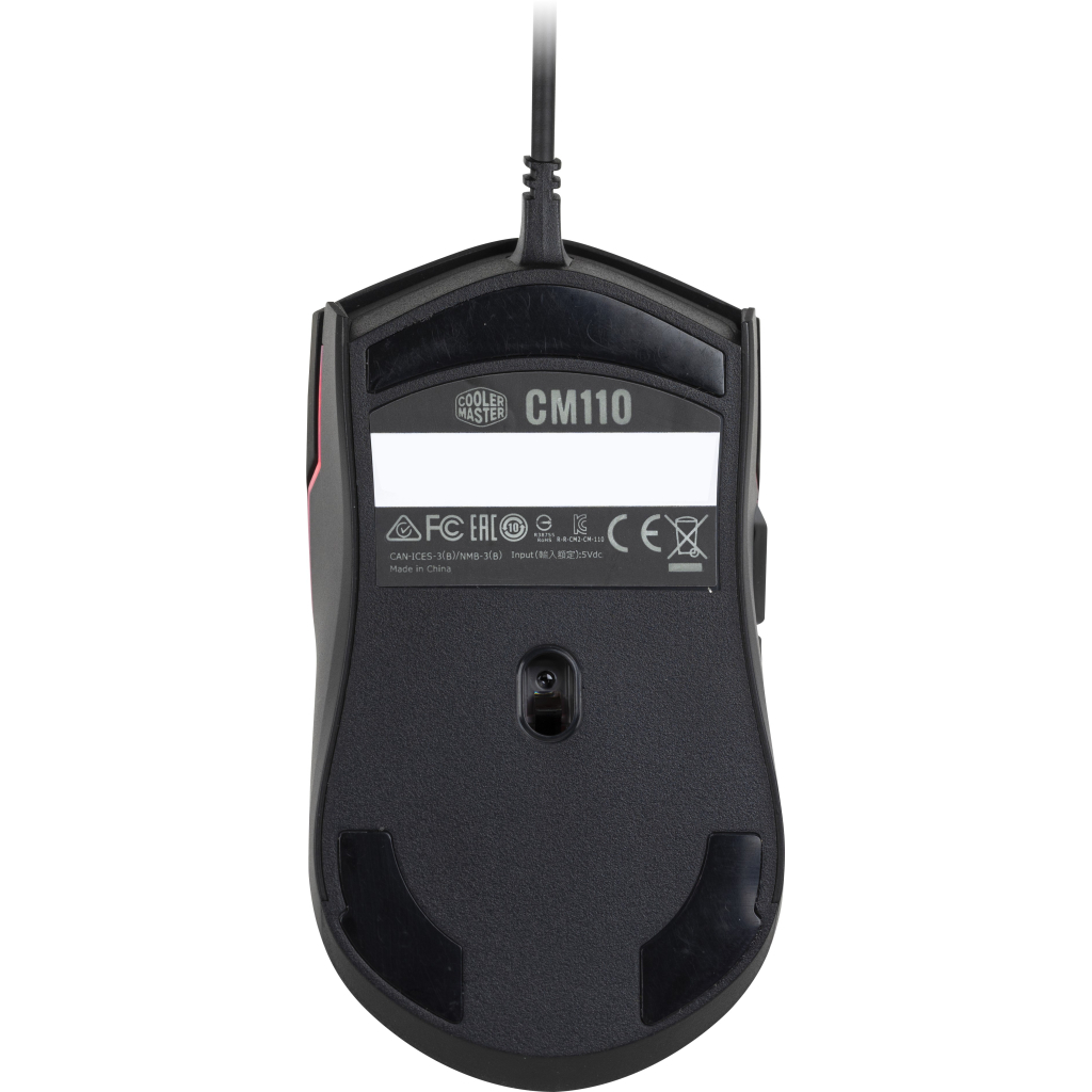 Мишка CoolerMaster CM110 USB Black (CM-110-KKWO1) - зображення 7