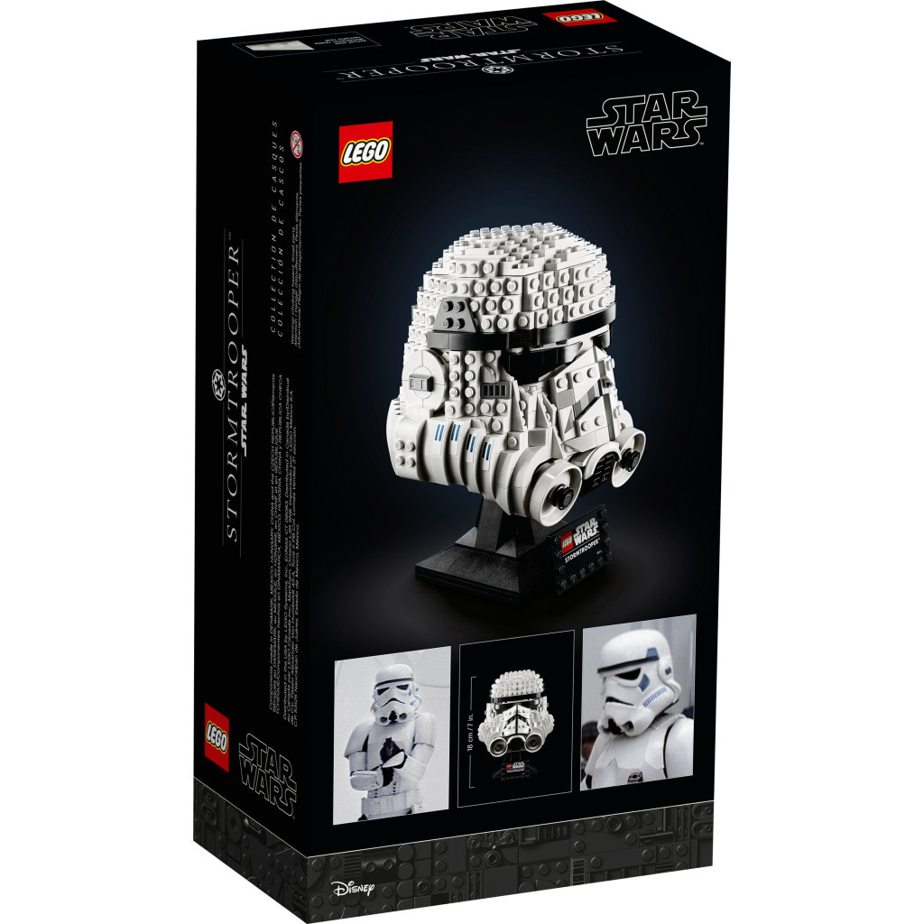 Конструктор LEGO Star Wars Шолом штурмовика 647 деталей (75276) - зображення 4