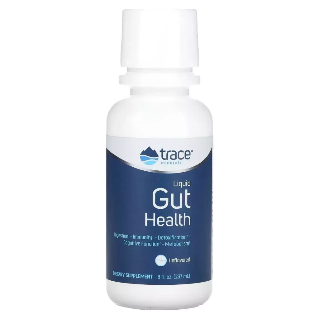 Вітамінно-мінеральний комплекс Trace Minerals Здоров'я кишечника, Liquid Gut Health, 237 мл (TMR-00752) - зображення 1