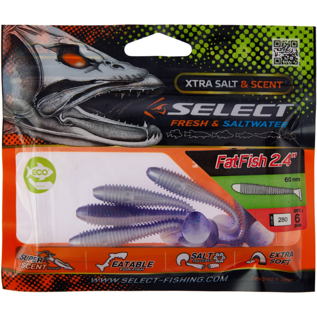 Силікон рибальський Select FatFish 2.4" 280 (6 шт/уп) (1870.71.41) - зображення 2