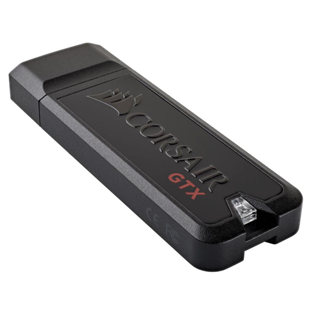 USB флеш накопичувач Corsair 512GB Voyager GTX Black USB 3.1 (CMFVYGTX3C-512GB) - зображення 3