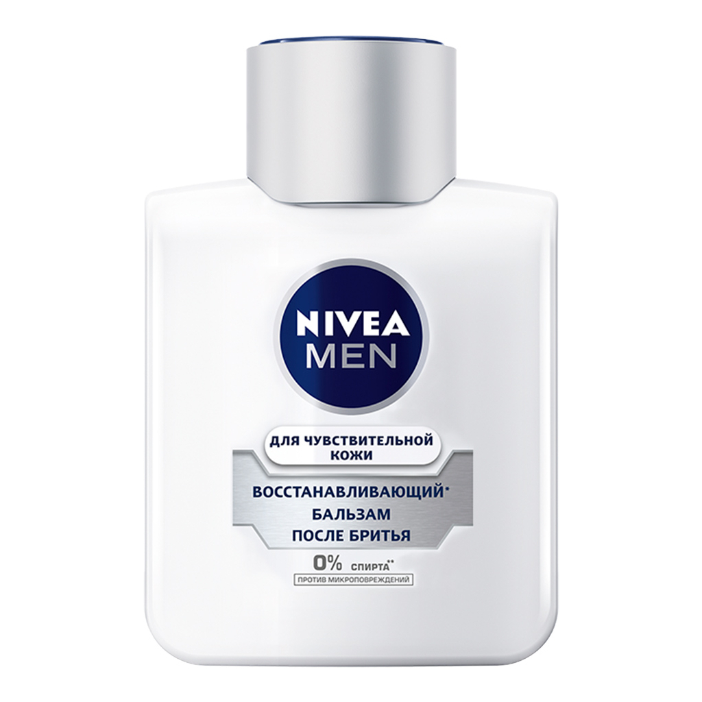Бальзам після гоління Nivea Men Відновлювальний для чутливої шкіри 100 мл (4005900322616) - изображение 1