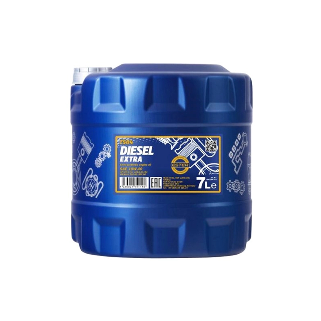 Моторна олива Mannol DIESEL EXTRA 7л 10W-40 (MN7504-7) - зображення 1