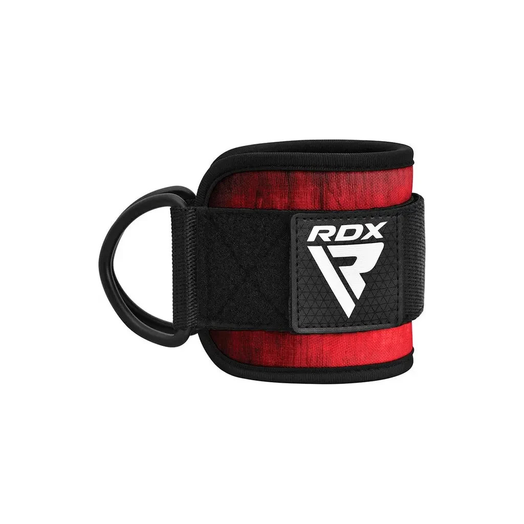 Манжета для тяги RDX A4 Gym Ankle Pro Red Pair (WAN-A4R-P) - изображение 2