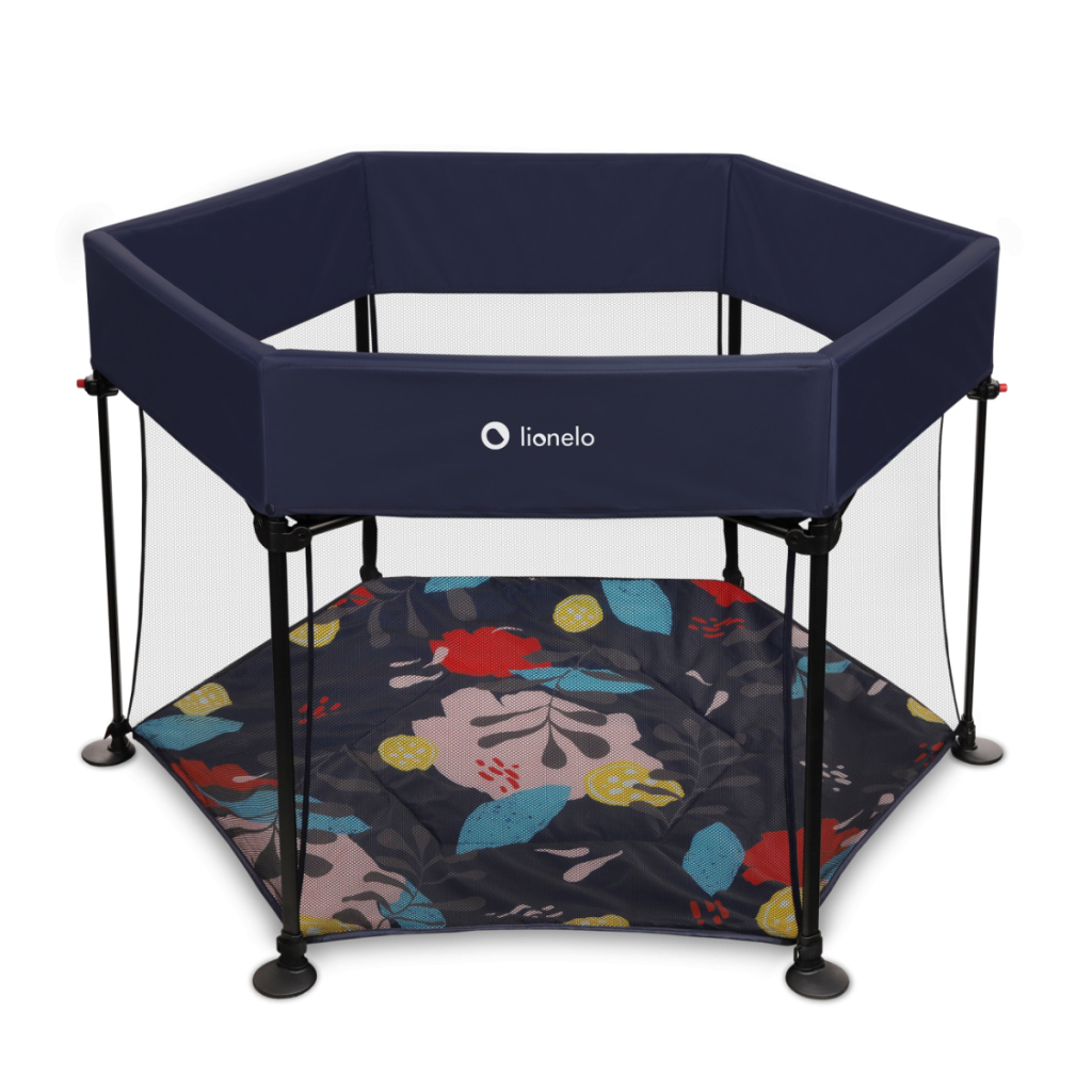 Дитячий манеж Lionelo Roel Blue Navy (LO-ROEL BLUE NAVY) - зображення 1