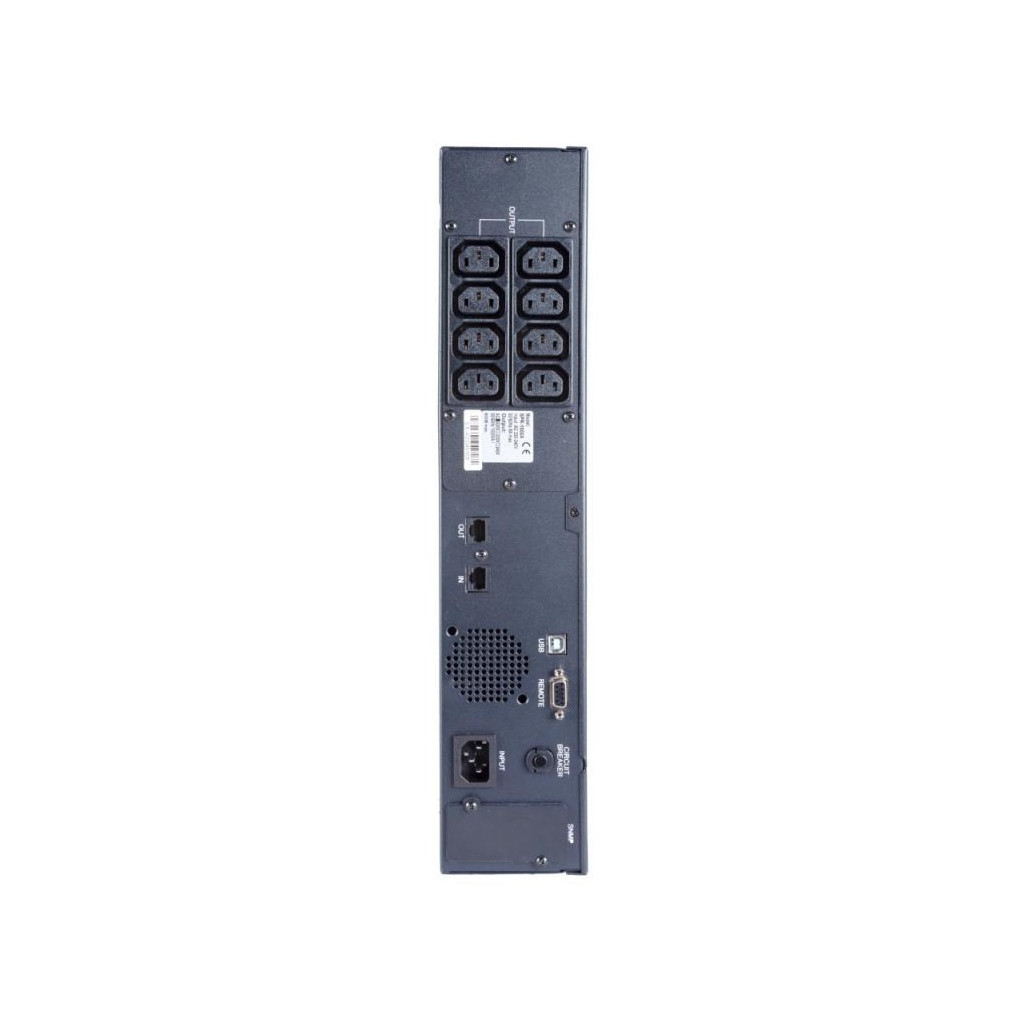 Пристрій безперебійного живлення Powercom SPR-1000 LCD (SPR-1000.LCD) - зображення 4