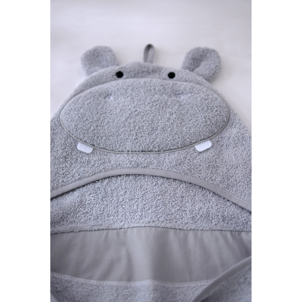Пелюшки для малюків Верес Пелюшка для купання Baby Veres "Hippo" 80*120 (190.06) - зображення 4