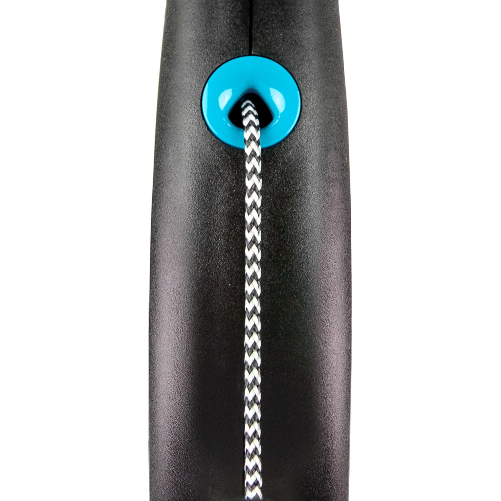 Повідець для собак Flexi Black Design М трос 5 м (блакитний) (4000498033432) - зображення 2